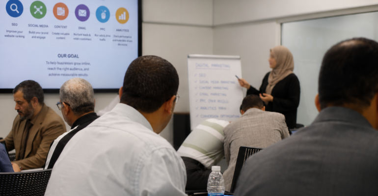 Digital Marketing Class at NIT Dubai